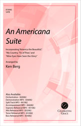 An Americana Suite SATB choral sheet music cover